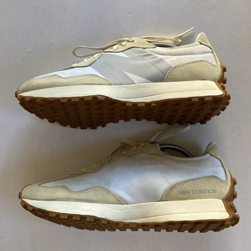 NEW BALANCE MS327STB Turtle Dove Munsell White Sneakers Men’s Size 10 US